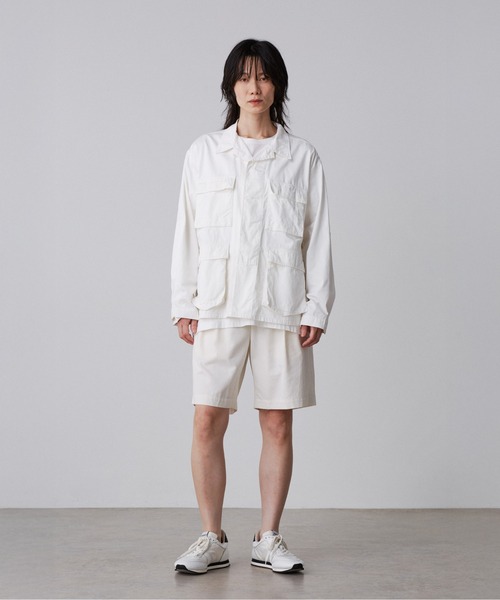 Y(ワイ)の「Y / ORGANIC COTTON HIGH DENSITY SATIN BLOUSON(ブルゾン・メンズ・ネイビー/ホワイト・LARGE/MEDIUM/SMALL)」の3枚目の写真