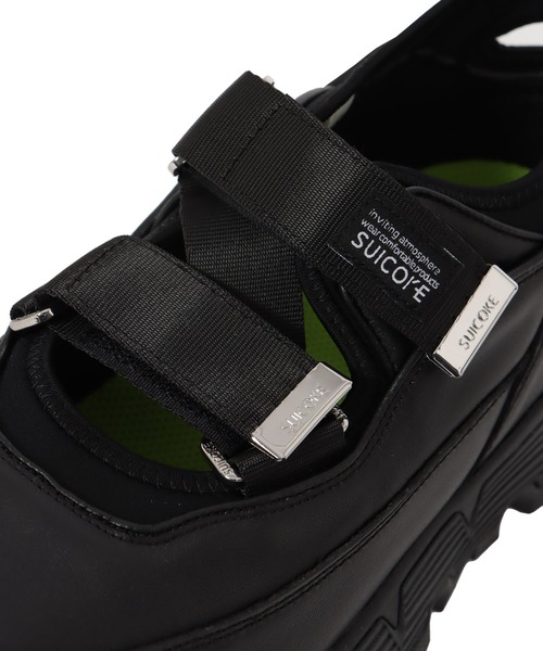 ODAKHA(オダカ)の「【ODAKHA/オダカ×SUICOKE/スイコック】レースアップスニーカー(スニーカー・レディース・ブラック・05)」の13枚目の写真