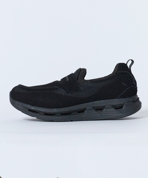WHITE MOUNTAINEERING(ホワイトマウンテニアリング)の「White Mountaineering/ホワイトマウンテニアリング × MOITHROUGH 360/ モイスルーサンロクマル LOAFER SNEAKER ローファースニーカー フォーマル スエード メンズ レディース 雨の日 2026年秋冬(ローファー・メンズ・ブラック・26/27/28)」の6枚目の写真