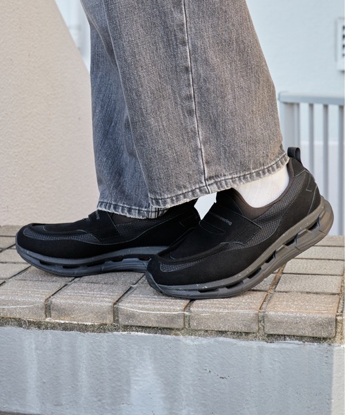 WHITE MOUNTAINEERING(ホワイトマウンテニアリング)の「White Mountaineering/ホワイトマウンテニアリング × MOITHROUGH 360/ モイスルーサンロクマル LOAFER SNEAKER ローファースニーカー フォーマル スエード メンズ レディース 雨の日 2026年秋冬(ローファー・メンズ・ブラック・26/27/28)」の21枚目の写真