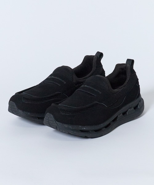 WHITE MOUNTAINEERING(ホワイトマウンテニアリング)の「White Mountaineering/ホワイトマウンテニアリング × MOITHROUGH 360/ モイスルーサンロクマル LOAFER SNEAKER ローファースニーカー フォーマル スエード メンズ レディース 雨の日 2026年秋冬(ローファー・メンズ・ブラック・26/27/28)」の18枚目の写真