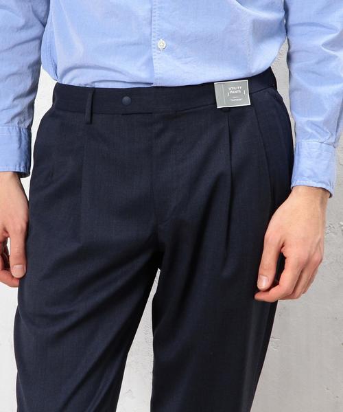 green label relaxing（グリーンレーベルリラクシング）の「KC WSB/SERGE ユーティティー 2P/9L パンツ◆（その他パンツ・メンズ・グレー/ネイビー・SMALL/LARGE/X-LARGE/MEDIUM）」の10枚目の写真