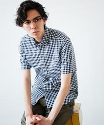 green label relaxing | KT BR/GGM GIZA ボタンダウン S/SL シャツ(シャツ/ブラウス)