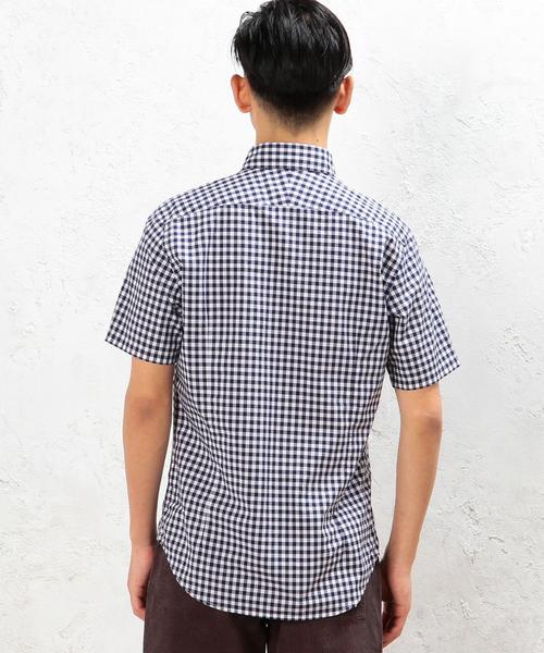 green label relaxing（グリーンレーベルリラクシング）の「KT BR/GGM GIZA ボタンダウン S/SL シャツ◆（シャツ/ブラウス・メンズ・ネイビー/ロイヤルブルー/ブラック・X-LARGE/LARGE/MEDIUM/SMALL）」の13枚目の写真