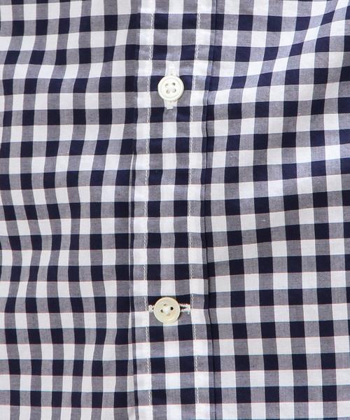 green label relaxing（グリーンレーベルリラクシング）の「KT BR/GGM GIZA ボタンダウン S/SL シャツ◆（シャツ/ブラウス・メンズ・ネイビー/ロイヤルブルー/ブラック・X-LARGE/LARGE/MEDIUM/SMALL）」の8枚目の写真