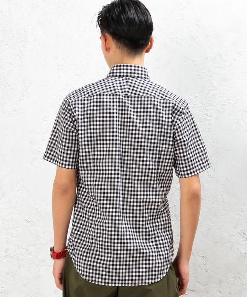 green label relaxing（グリーンレーベルリラクシング）の「KT BR/GGM GIZA ボタンダウン S/SL シャツ◆（シャツ/ブラウス・メンズ・ネイビー/ロイヤルブルー/ブラック・X-LARGE/LARGE/MEDIUM/SMALL）」の10枚目の写真