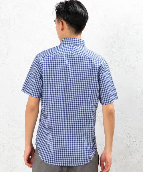 green label relaxing（グリーンレーベルリラクシング）の「KT BR/GGM GIZA ボタンダウン S/SL シャツ◆（シャツ/ブラウス・メンズ・ネイビー/ロイヤルブルー/ブラック・X-LARGE/LARGE/MEDIUM/SMALL）」の12枚目の写真