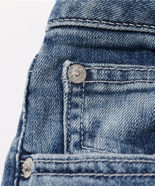 SLY（スライ）の「LARCH CRASH JW ANKLE SLIM-B（デニムパンツ・レディース・ブルー・25inch/23inch/24inch/26inch/27inch）」の13枚目の写真