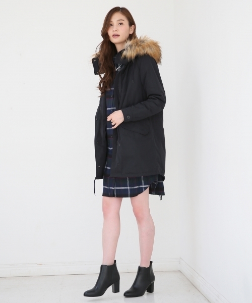 GLOBAL WORK（グローバルワーク）の「サイドゴアブーティー/726551（ブーツ・レディース・ブラウン/ワインレッド/ブラック・SMALL/LARGE/MEDIUM）」の5枚目の写真