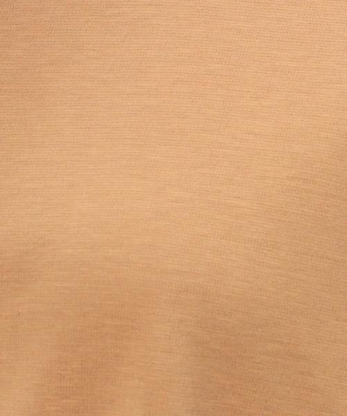 green label relaxing(グリーンレーベルリラクシング)の「CR ポンチ ソデネジレ 7SL PO カットソー◆(Tシャツ/カットソー・レディース・ブラウン/オフホワイト/ブラック・FREE)」の9枚目の写真