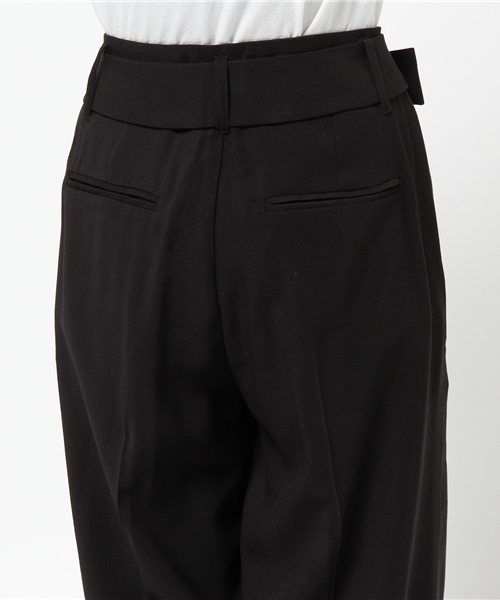 J'studio(ジェイストゥディオ)の「タックワイドパンツ(その他パンツ・レディース・ブラック/グリーン・9号/7号)」の10枚目の写真