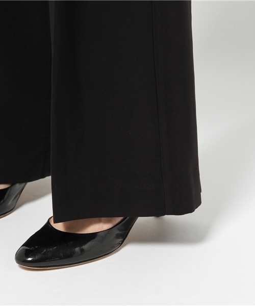 J'studio(ジェイストゥディオ)の「タックワイドパンツ(その他パンツ・レディース・ブラック/グリーン・9号/7号)」の12枚目の写真