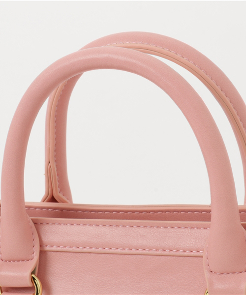 WEGO（ウィゴー）の「WEGO/フリルショルダーバッグ（ショルダーバッグ・レディース・グレー/ピンク/ブラック・FREE）」の10枚目の写真