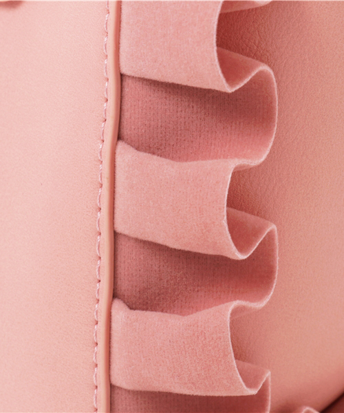 WEGO（ウィゴー）の「WEGO/フリルショルダーバッグ（ショルダーバッグ・レディース・グレー/ピンク/ブラック・FREE）」の12枚目の写真