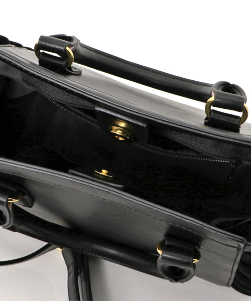 WEGO（ウィゴー）の「WEGO/フリルショルダーバッグ（ショルダーバッグ・レディース・グレー/ピンク/ブラック・FREE）」の5枚目の写真