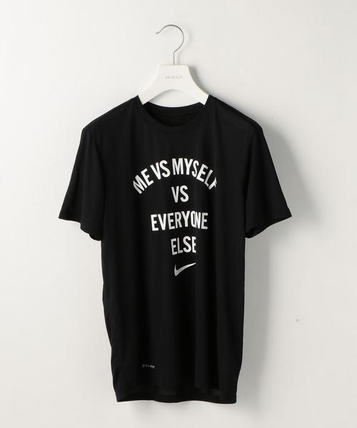 NIKE（ナイキ）の「NIKE（ナイキ） DRI-FIT レジェンド VS EVERYONE Tシャツ（Tシャツ/カットソー・メンズ・ホワイト/ブラック/グレー・MEDIUM/LARGE/SMALL/X-LARGE）」の2枚目の写真