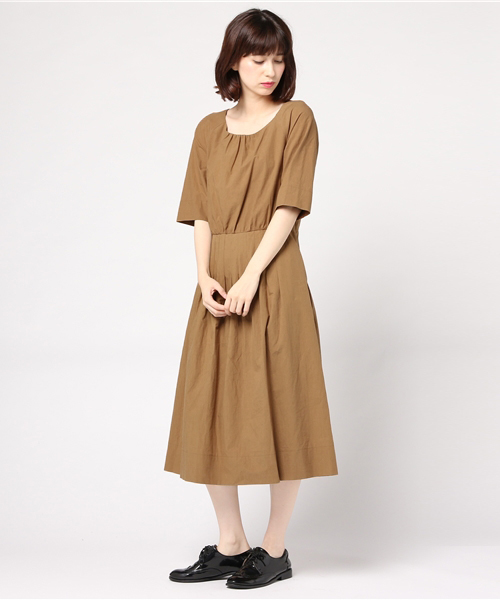 Margaret Howell マーガレットハウエル の Crisp Cotton Poplin ワンピース Wear