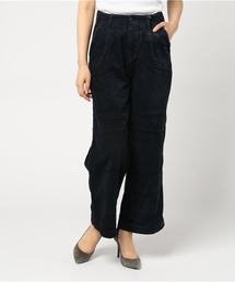 earth music&ecology | USA COTTONコーデュロイパンツ(タックワイド)(その他パンツ)