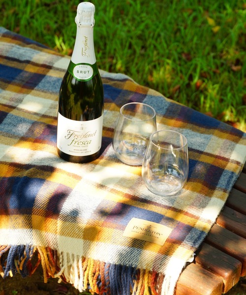 PENDLETON（ペンドルトン）の「PENDLETON ペンドルトン モーターローブ With レザーキャリア ZC333（ブランケット・レディース・グレー系その他/ブルー系その他/レッド系その他/グレー系その他2/グレー系その他3/レッド系その他2/グリーン系その他/イエロー系その他/B/D/C/A/G/E/F/K/L/H/I/J/M/P/Q/O/N・FREE）」の16枚目の写真