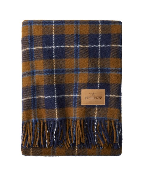 PENDLETON（ペンドルトン）の「PENDLETON ペンドルトン モーターローブ With レザーキャリア ZC333（ブランケット・レディース・グレー系その他/ブルー系その他/レッド系その他/グレー系その他2/グレー系その他3/レッド系その他2/グリーン系その他/イエロー系その他/B/D/C/A/G/E/F/K/L/H/I/J/M/P/Q/O/N・FREE）」の17枚目の写真