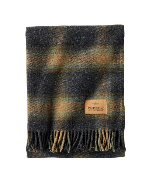 PENDLETON（ペンドルトン）の「PENDLETON ペンドルトン モーターローブ With レザーキャリア ZC333（ブランケット・レディース・グレー系その他/ブルー系その他/レッド系その他/グレー系その他2/グレー系その他3/レッド系その他2/グリーン系その他/イエロー系その他/B/D/C/A/G/E/F/K/L/H/I/J/M/P/Q/O/N・FREE）」の19枚目の写真