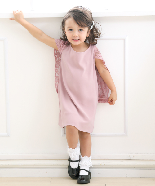 レースケープスリーブキッズワンピースドレス ドレス Girl ガール のファッション通販 Zozotown
