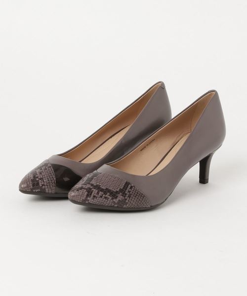 GEOX(ジェオックス)の「【GEOX】ジェオックス ELINA(その他シューズ・レディース・ブラック/グレー×ピンク/その他・35/36/36.5/37/37.5/38/38.5/39)」の2枚目の写真