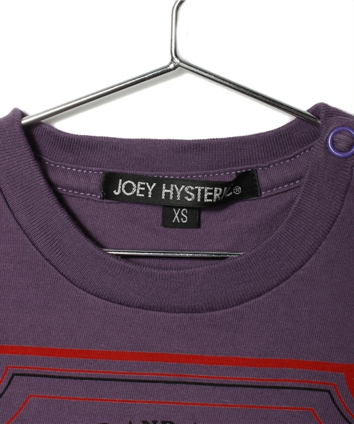 JOEY HYSTERIC（ジョーイヒステリック）の「STAR FRAMED WOMAN pt T-SH（Tシャツ/カットソー・キッズ・ホワイト/ブラック/パープル・X-SMALL/SMALL/MEDIUM）」の5枚目の写真
