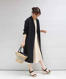 エレガント黒 ロングカーディガン コーデ 冬 人気のファッショントレンド