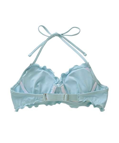 SUNBABIES（サンベイビーズ）の「フリルメロー・ワイヤービキニブラトップ/SUNBABIES（水着・レディース・グリーン系その他/ミント/ピンク系その他・SMALL/MEDIUM/LARGE）」の16枚目の写真