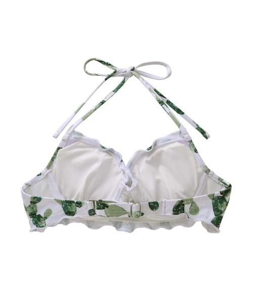 SUNBABIES（サンベイビーズ）の「フリルメロー・ワイヤービキニブラトップ/SUNBABIES（水着・レディース・グリーン系その他/ミント/ピンク系その他・SMALL/MEDIUM/LARGE）」の10枚目の写真