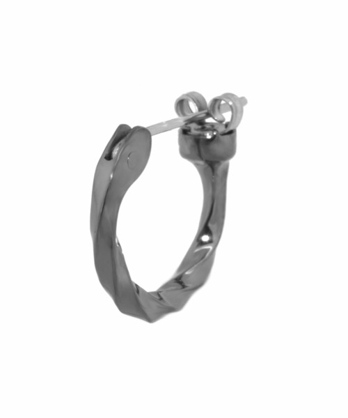 LION HEART（ライオンハート）の「“for Gift”クロッシングピアス（ツイスト）/シルバー925【LION HEART / ライオンハート】（ピアス（片耳用）・メンズ・シルバー系その他3/ブラック系その他3/ブラック系その他2/シルバー系その他2/ブラック系その他/シルバー系その他・L/M/S）」の10枚目の写真