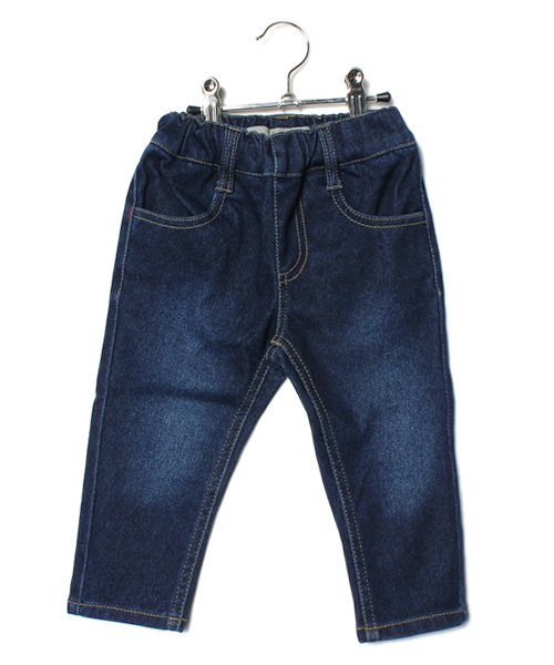 GLOBAL WORK（グローバルワーク）の「☆GLOBAL WORK人気No.1☆カットデニムクロプト（デニムパンツ・キッズ・ブルー/ネイビー・X-LARGE/SMALL/MEDIUM/LARGE）」の8枚目の写真