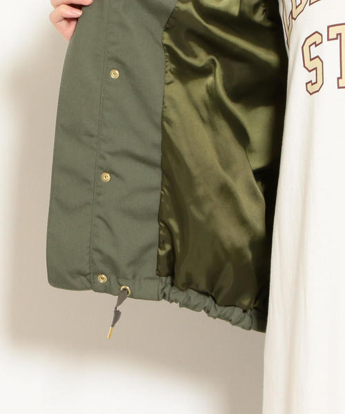 green label relaxing（グリーンレーベルリラクシング）の「◆SC フード ブルゾン（ブルゾン・レディース・ブラック/オリーブ/ベージュ・36/34/42/44/38/40）」の10枚目の写真