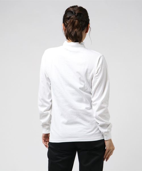 Goodwear(Since1983)(グッドウェア)の「GOODWEAR/グッドウェア モックロングスリーブTEE(WS)(Tシャツ/カットソー・レディース・ホワイト/ブラック/ブラウン/グレー系その他/ナチュラル・S)」の7枚目の写真