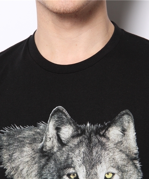 BEAUTY&YOUTH UNITED ARROWS（ビューティーアンドユースユナイテッドアローズ）の「MT コヨーテ ヘッド Tシャツ◆§2（Tシャツ/カットソー・メンズ・ホワイト/ブラック・LARGE/SMALL/MEDIUM）」の6枚目の写真