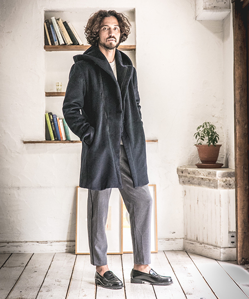 CAMBIO（カンビオ）の「mj5832 - フーデッドロングメルトンコート