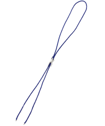 giraffe（ジラフ）の「アイスクライマーループタイ NAVY×SILVER（ネックレス）」