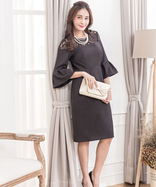 DRESS STAR（ドレス スター）の「リボンデザインサテンクラッチバッグ（クラッチバッグ・レディース・ブラック/グレー/レッド/ナチュラル・フリー）」の6枚目の写真
