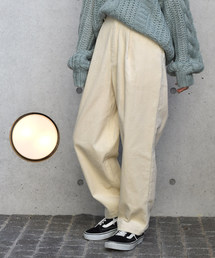 w closet | タック入りペグトップフルレングスパンツ_(その他パンツ)