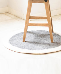 sarasa design | b2c フェルト シートラグ S｜直径60cm(ラグ/マット)