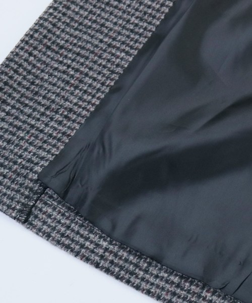 reca（レカ）の「フェイクウールタッチグレンチェック　ロング丈チェスターコート（チェスターコート・レディース・グレー/キャメル・FREE）」の12枚目の写真