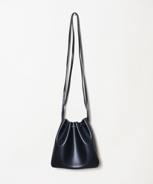 shopnikoniko(ショップニコニコ)の「巾着バッグ(ショルダーバッグ・レディース・ベージュ/キャメル/ブラック/グリーン系その他・フリー)」の16枚目の写真