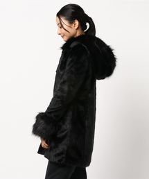 rienda（リエンダ）の「ボリュームフーディーフォーファーコート