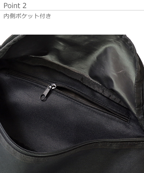 devirock（デビロック）の「ウエストポーチ（ボディバッグ/ウエストポーチ・キッズ・ブラック・ONE SIZE）」の3枚目の写真