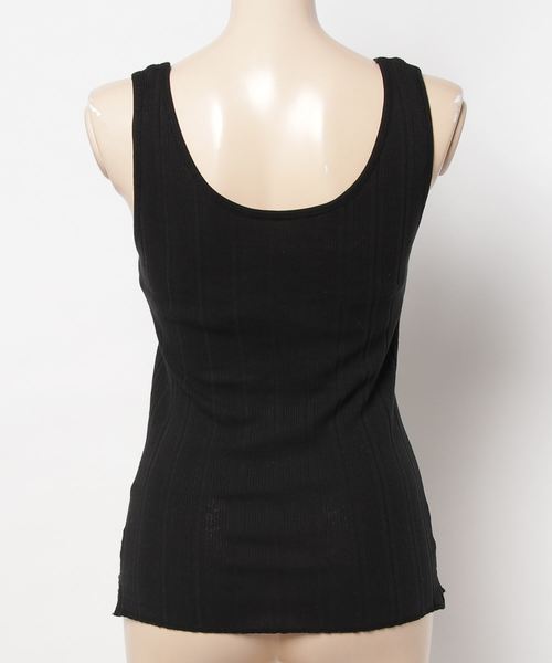 TODAYFUL（トゥデイフル）の「カップインリブタンクトップ（タンクトップ・レディース・ホワイト/ブラック/モカ/キナリ・FREE）」の14枚目の写真