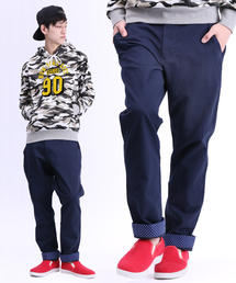 WEGO/ロールアップチノパンツ