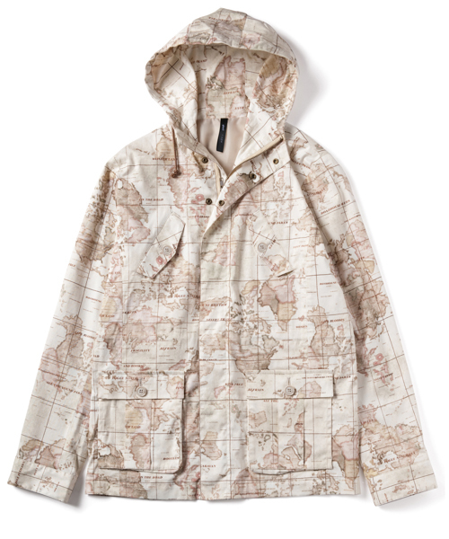 glamb（グラム）の「Snyder mountain parka（マウンテンパーカー・メンズ・ホワイト/ブラウン・1/2/3/4）」の5枚目の写真