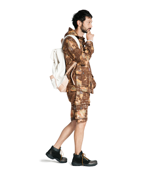 glamb（グラム）の「Snyder mountain parka（マウンテンパーカー・メンズ・ホワイト/ブラウン・1/2/3/4）」の9枚目の写真