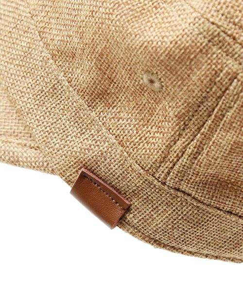 14+(イチヨンプラス)の「BIGポリジュートワークキャップ(キャップ・メンズ・ブラック/グレー/ベージュ/ライトベージュ/ネイビー/チャコールグレー/ブラウン/ダークネイビー・MEDIUM/LARGE/XX-LARGE/X-LARGE)」の16枚目の写真